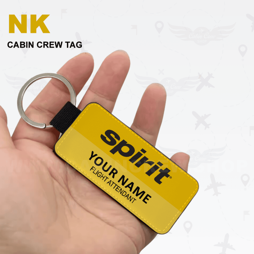 Spirit Airlines Crew Key Tag