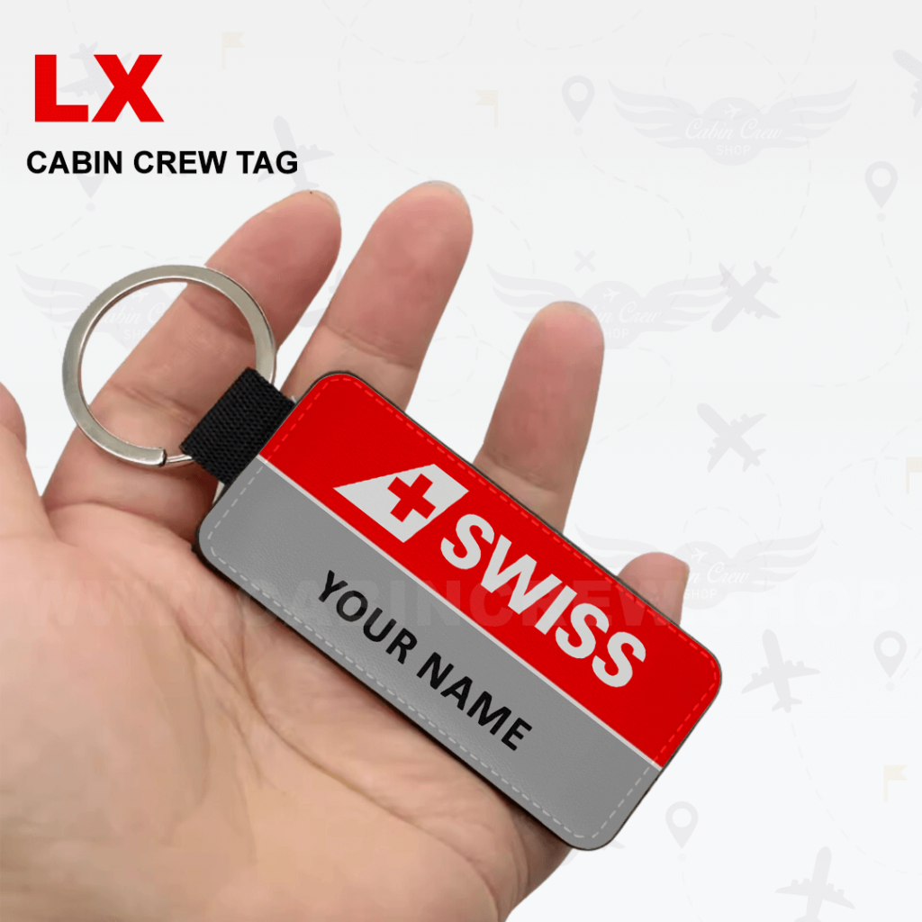 Swiss Air Crew Key Tag