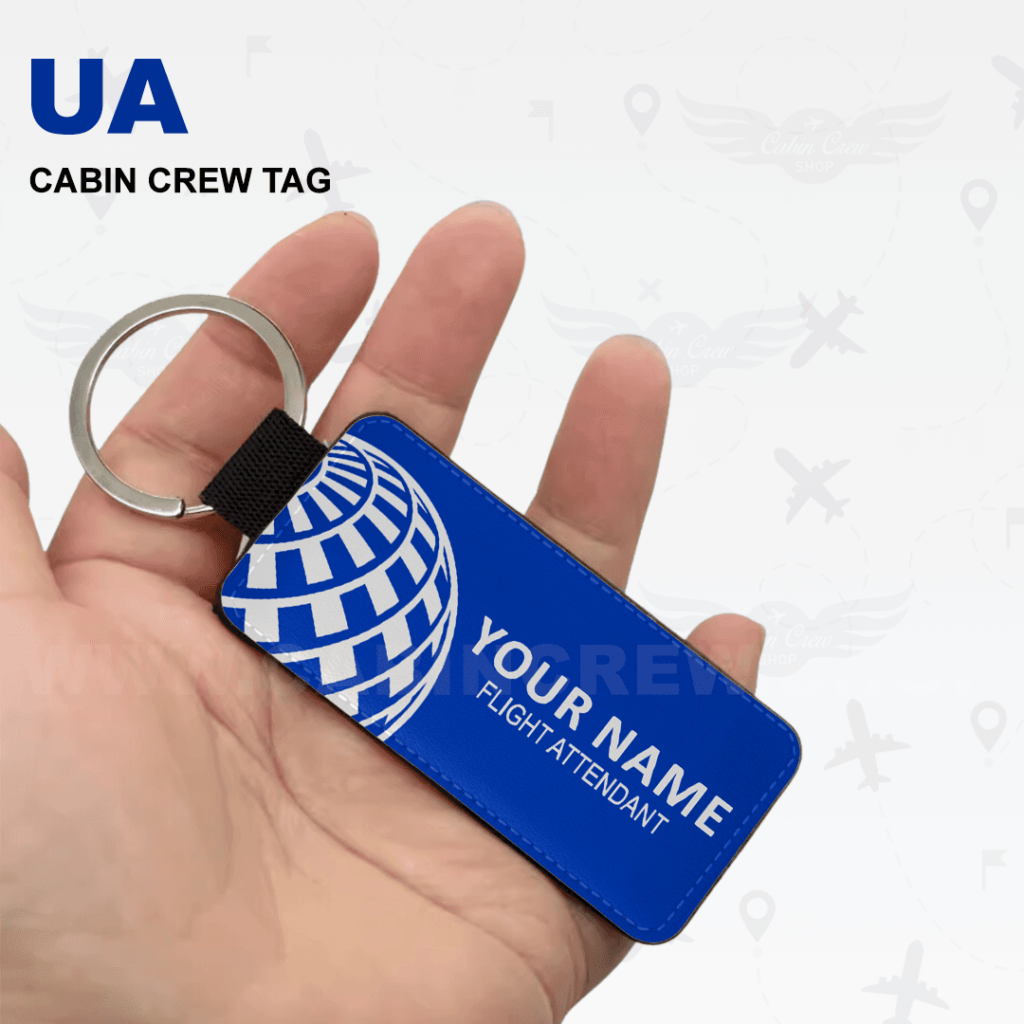 United Airlines Crew Key Tag