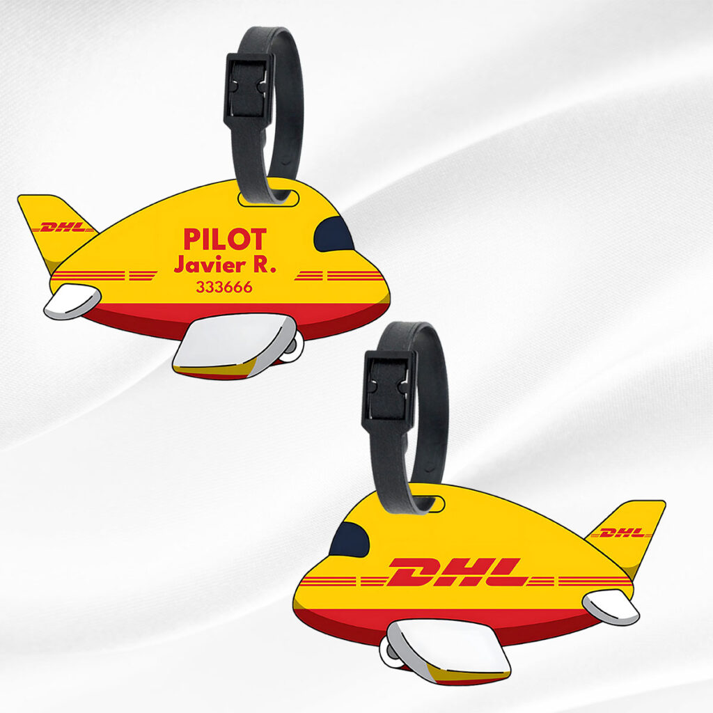 DHL Crew Luggage Tag