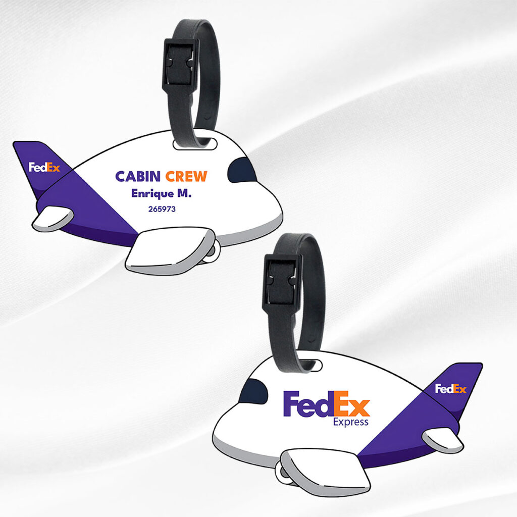 Pilot & Crew Bag Tag | Personalized FedEx Express ID