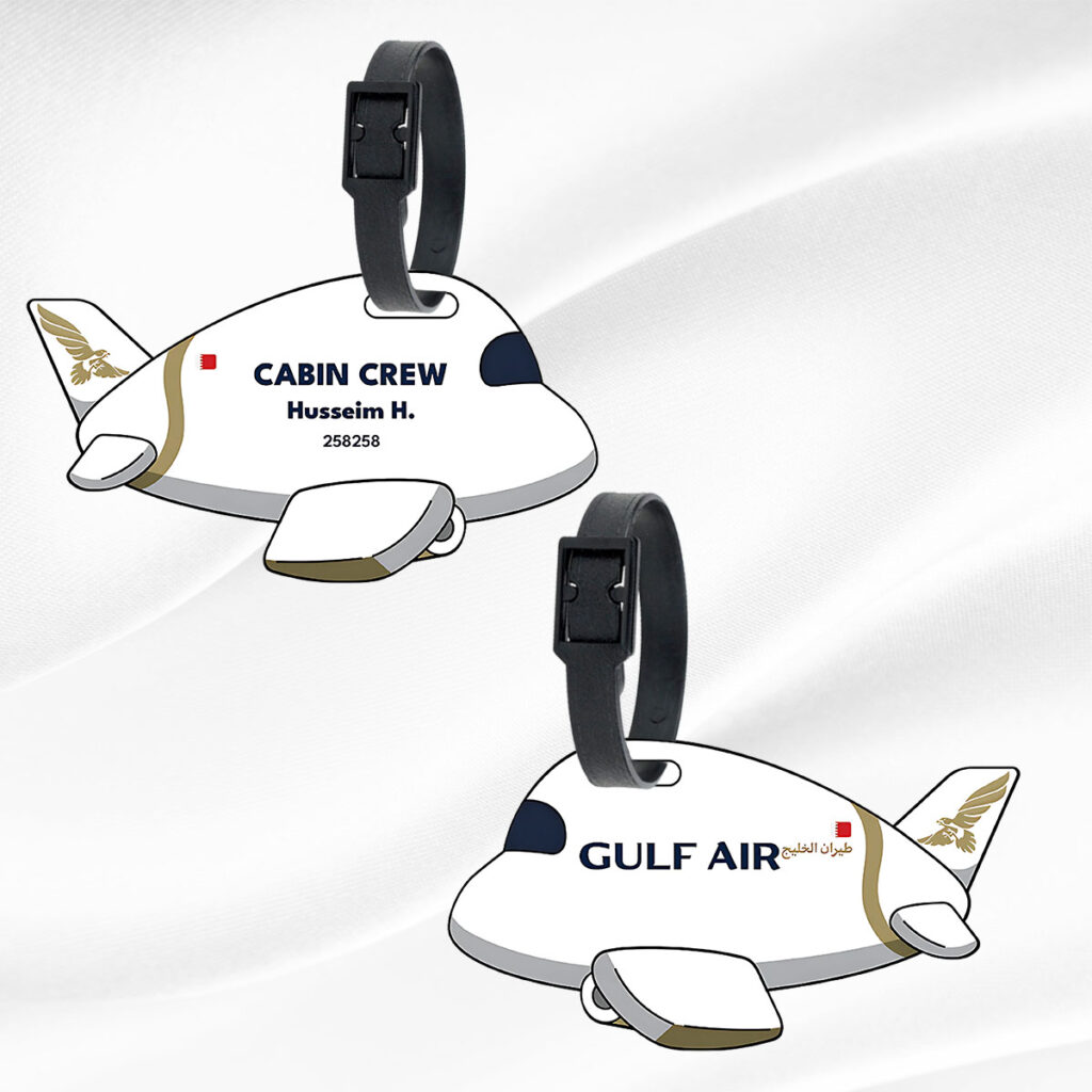Gulf Air Bahrain Crew Luggage Tag