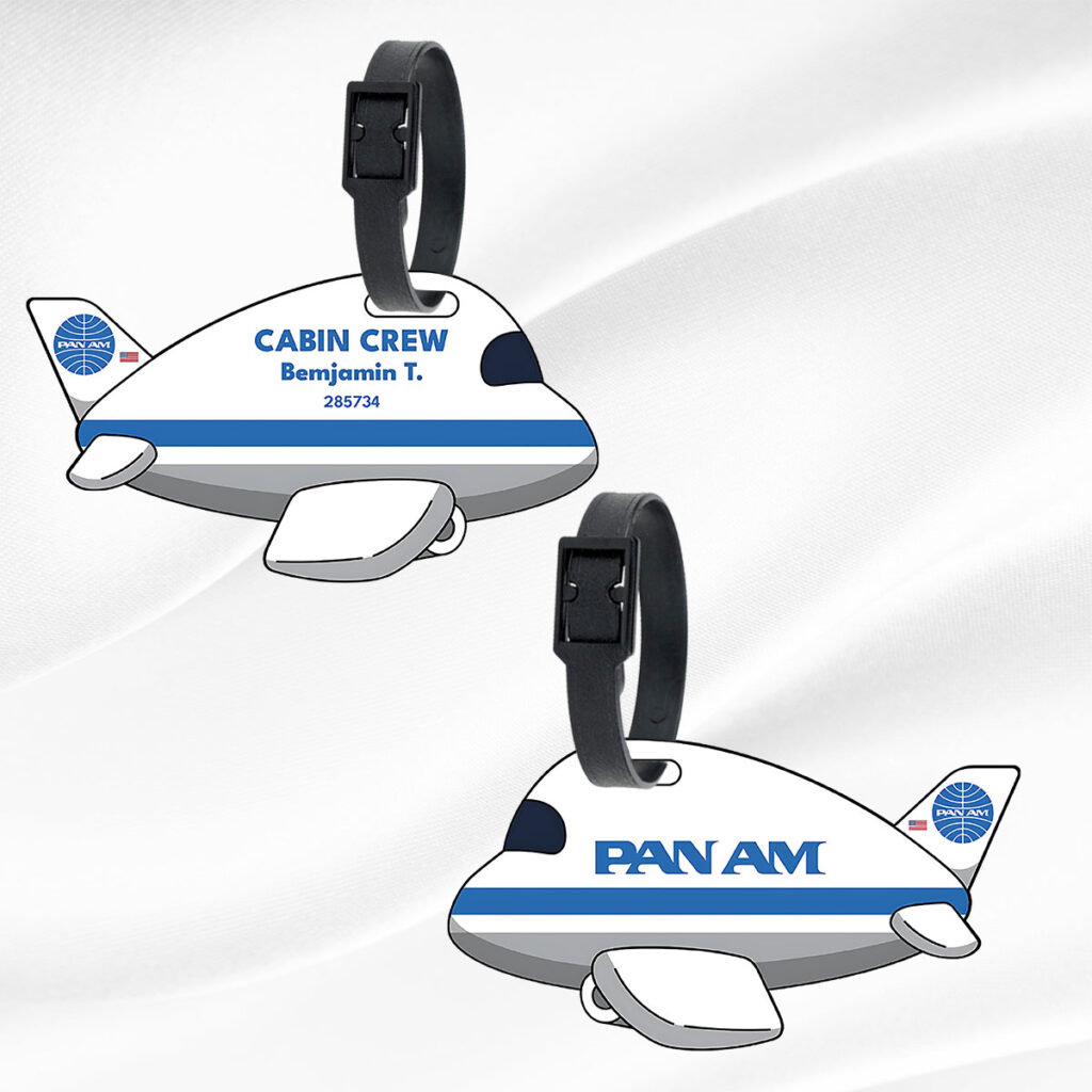 Pan Am QR Luggage Tag | Cabin Crew Essentials