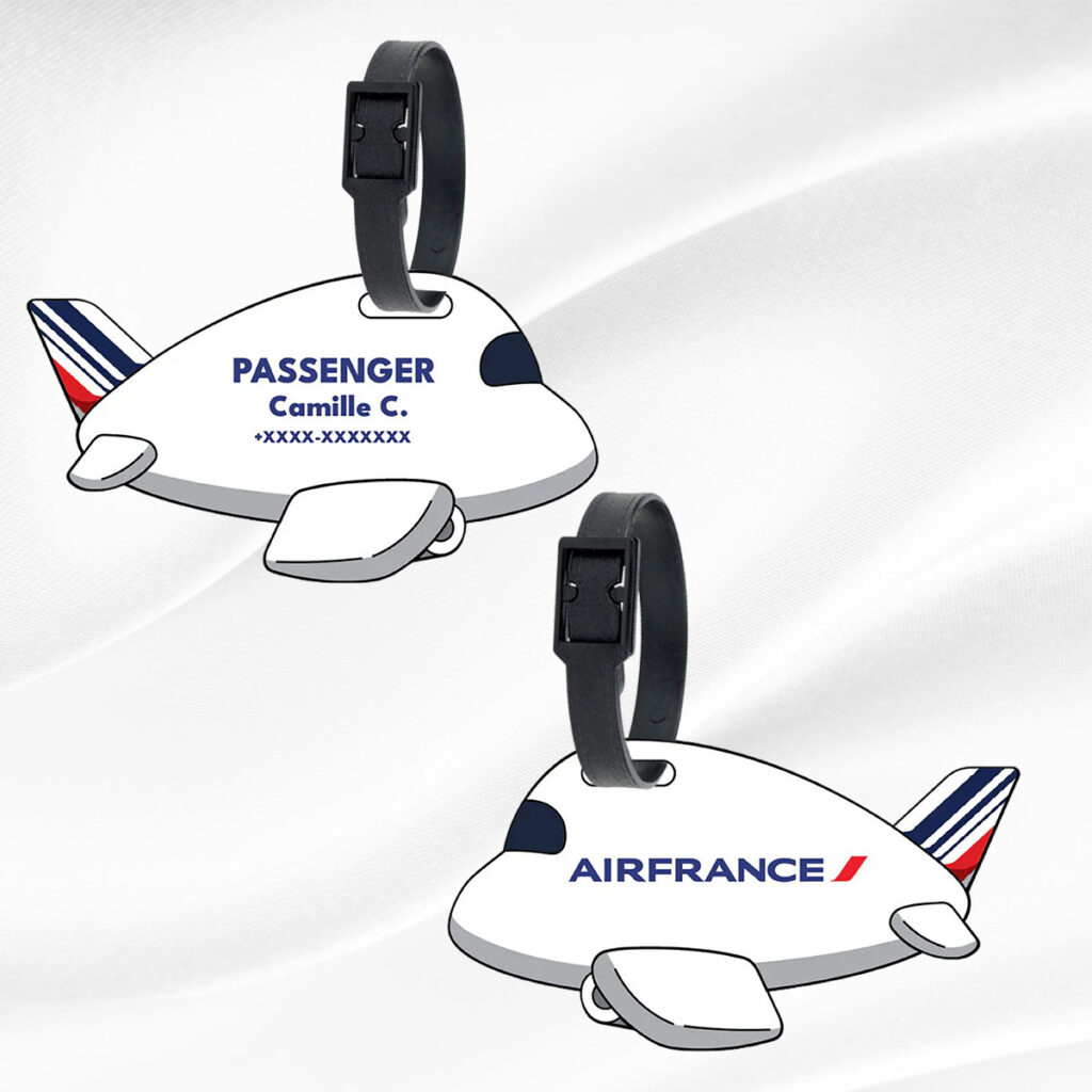 Air France QR Luggage Tag | Cabin Crew Essentials