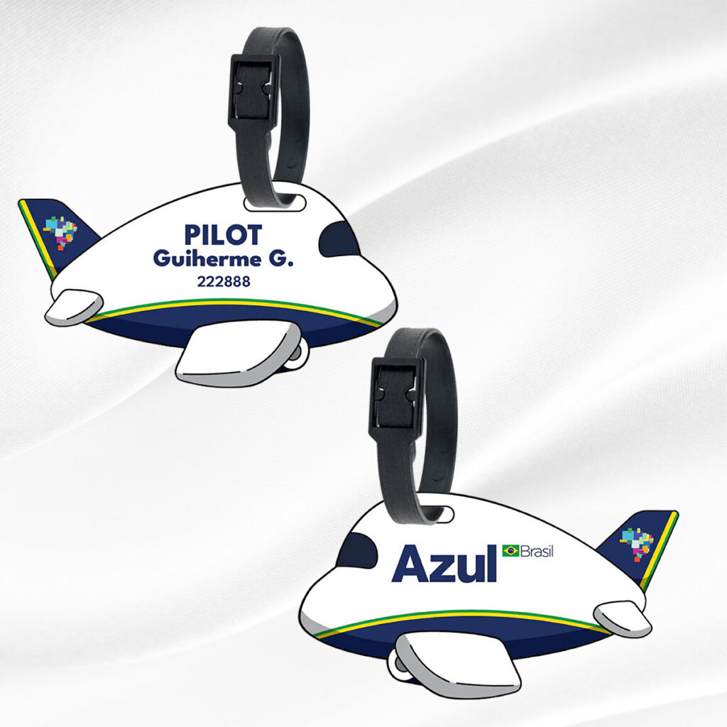 Azul Aircrew Luggage Tag | Customizable
