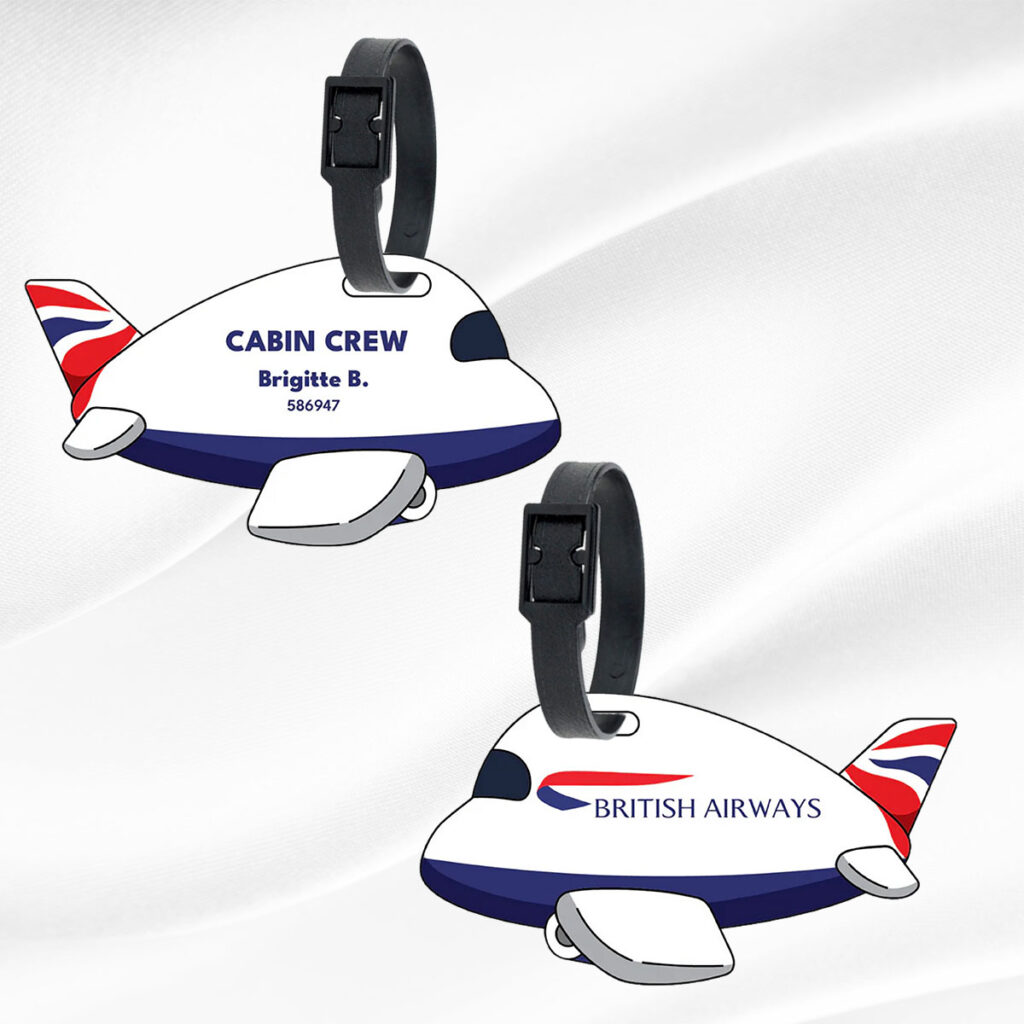 Pilot & Crew Bag Tag | Personalized British Airways