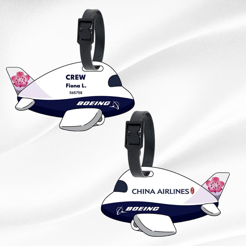 Personalized Luggage Tag for Pilots | China Airlines