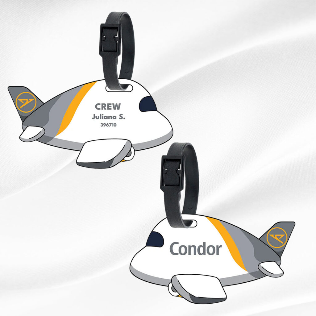 Condor Custom Cabin Crew Tag | Airline Bag Tag