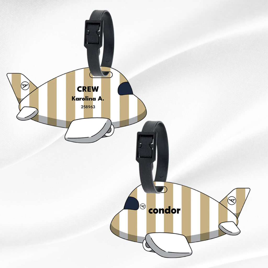 Condor Luggage Tag | Custom QR for Pilots
