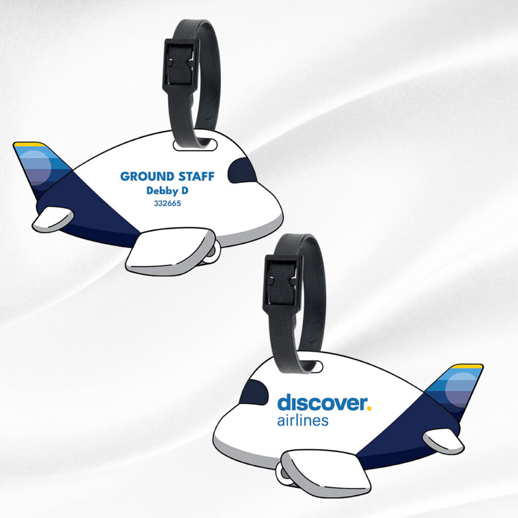 Pilot & Crew Bag Tag | Personalized Discover Airlines