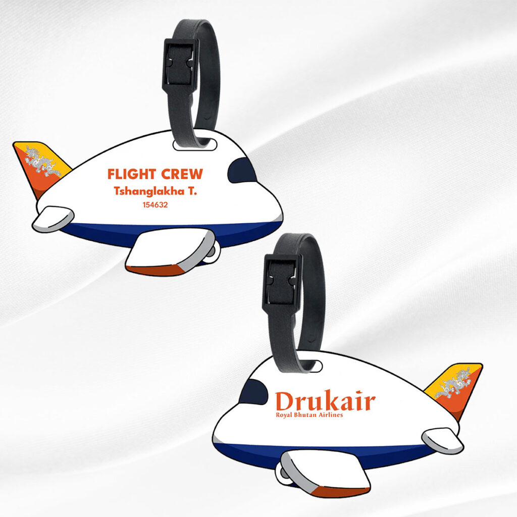 Druk Air Aircrew Luggage Tag | Customizable