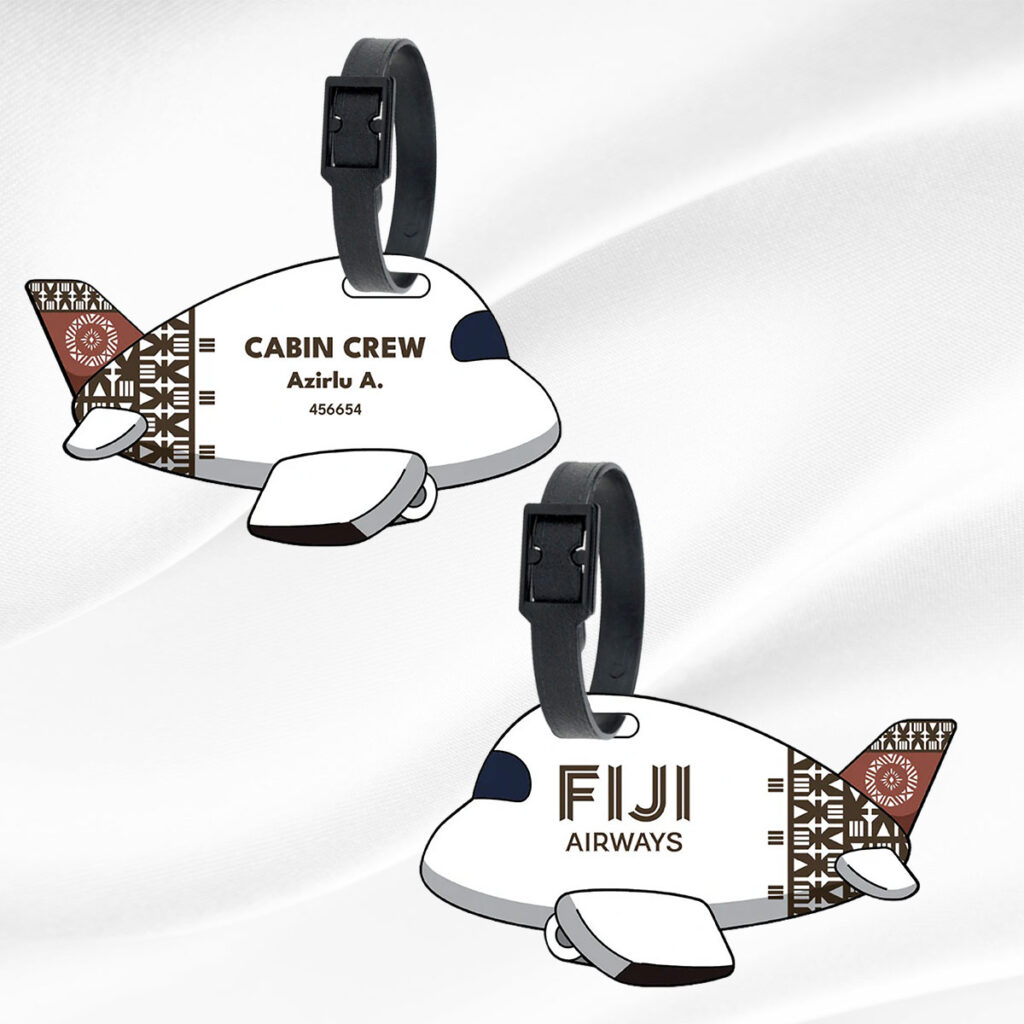 Fiji Airways QR Luggage Tag | Cabin Crew Essentials