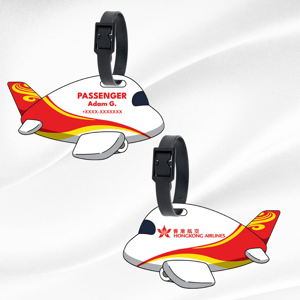 Hong Kong Airlines Custom Cabin Crew Tag | Airline Bag Tag