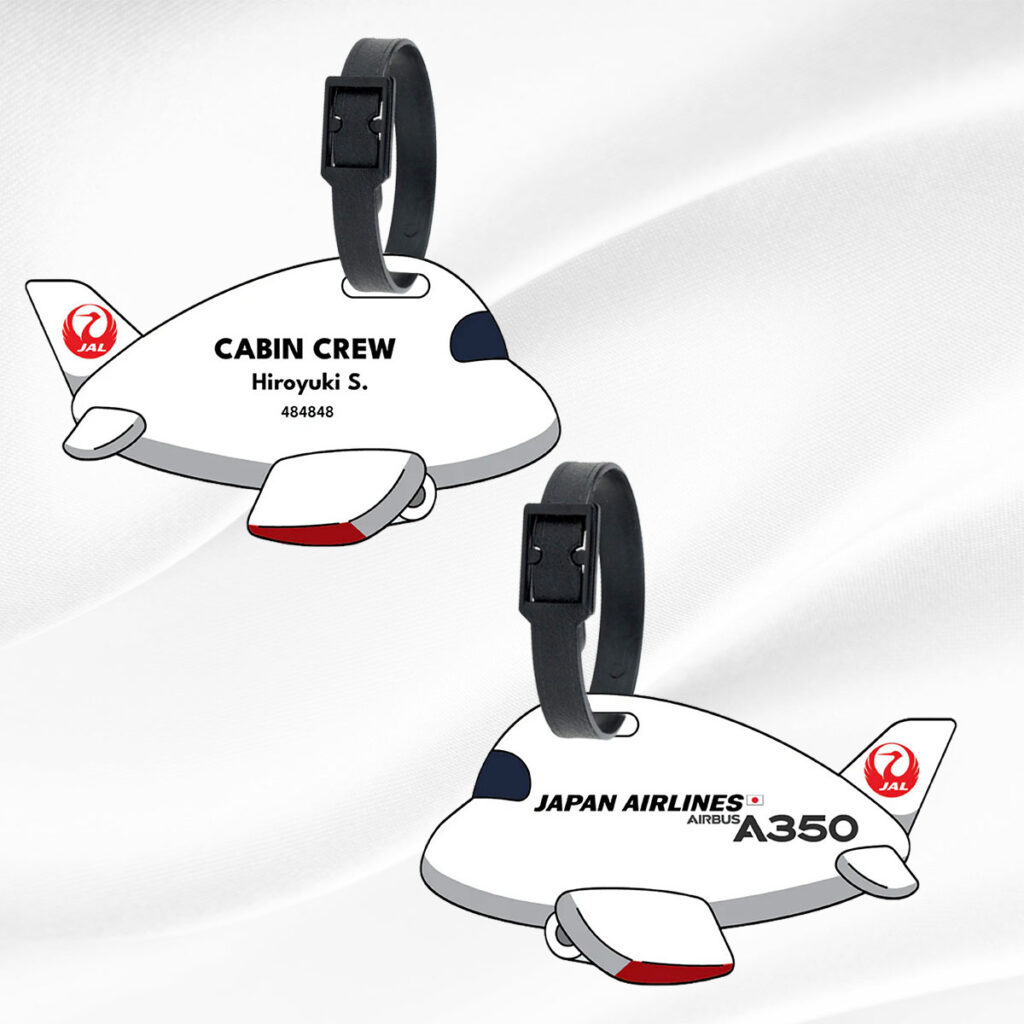 Japan Airlines QR Luggage Tag | Cabin Crew Essentials