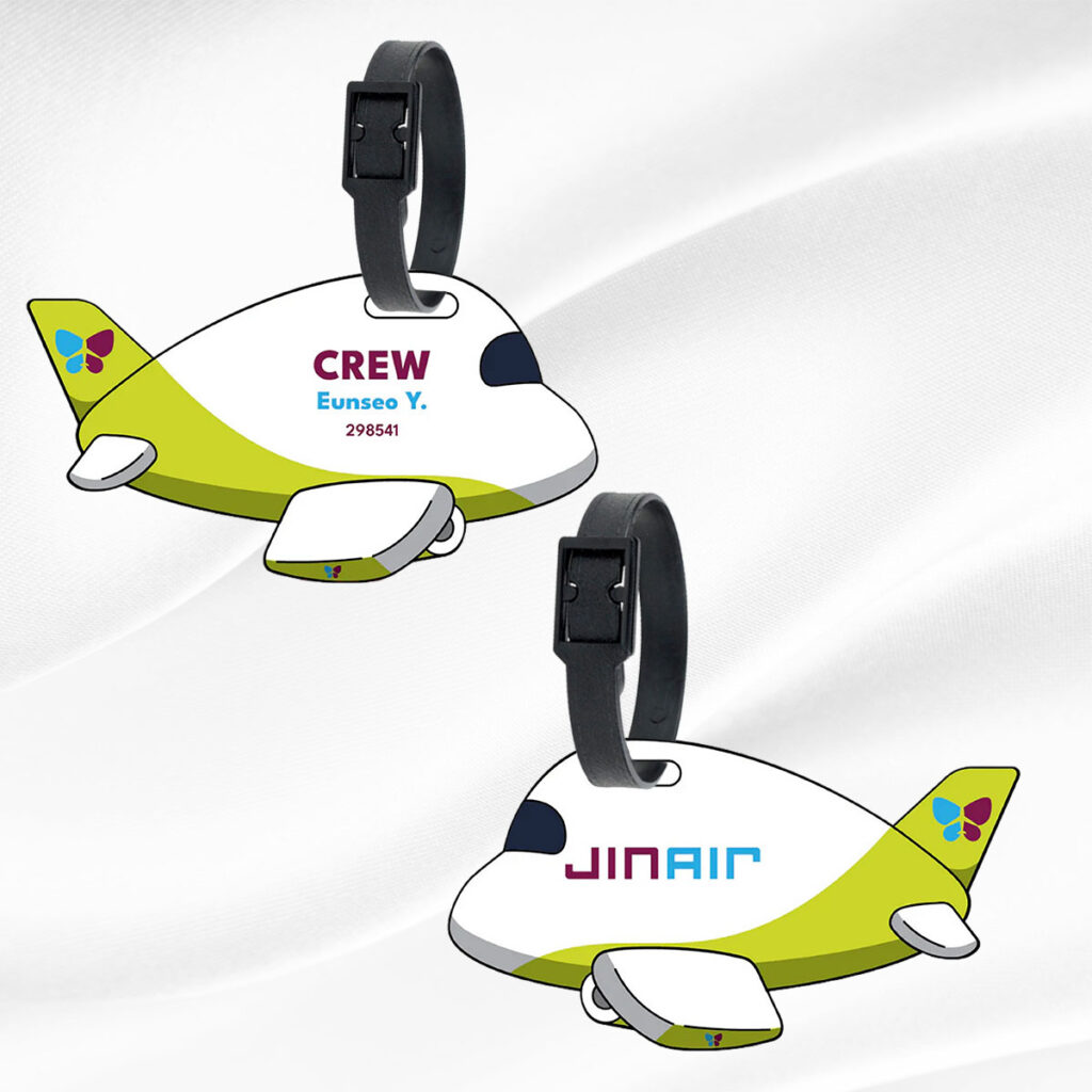 Personalized Luggage Tag for Pilots | Jin Air