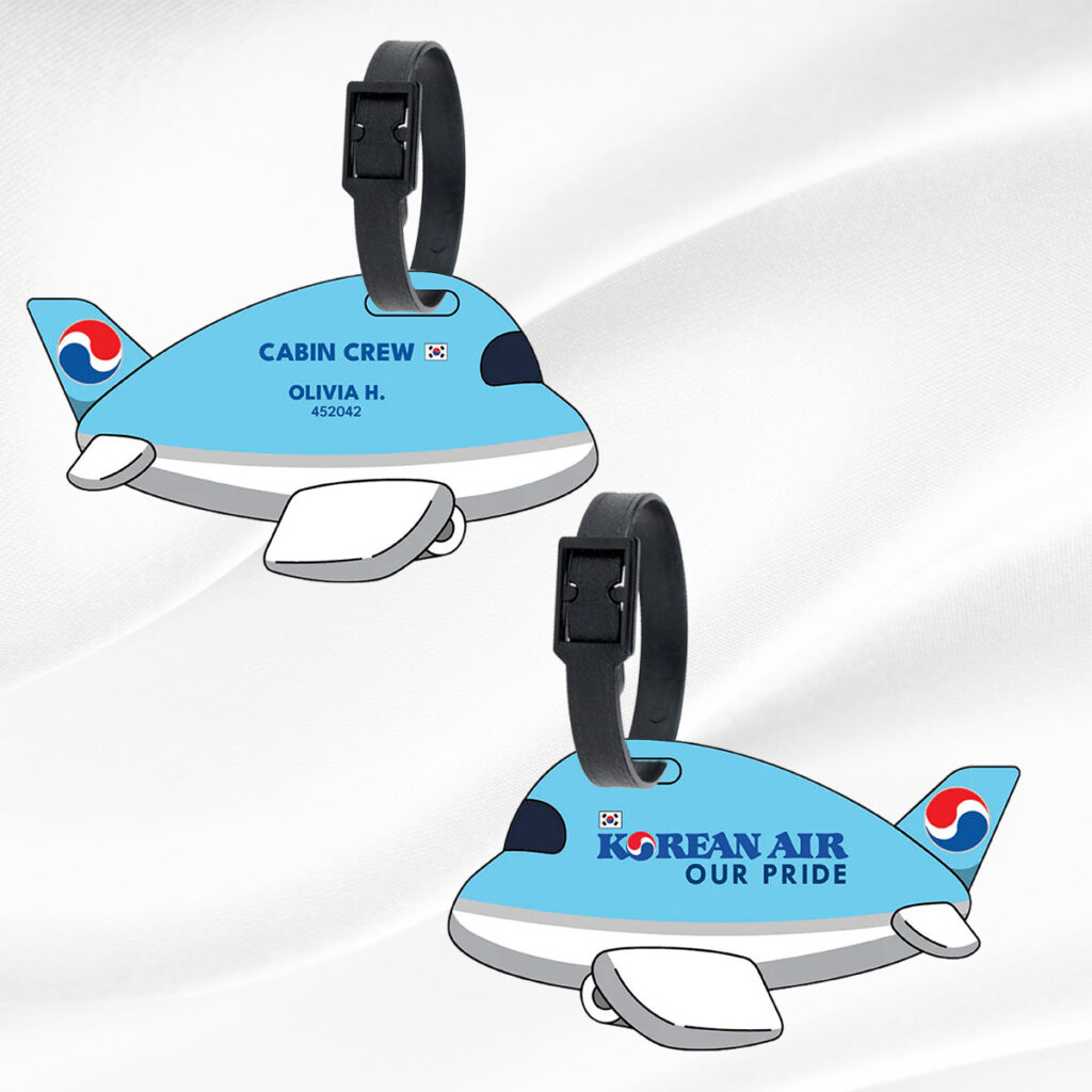 Personalized Luggage Tag for Pilots | Korean Air
