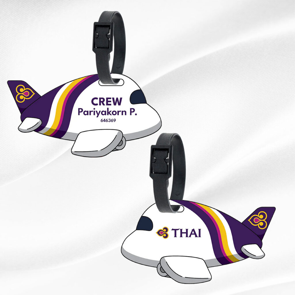 Personalized Thai Airways Crew Tag