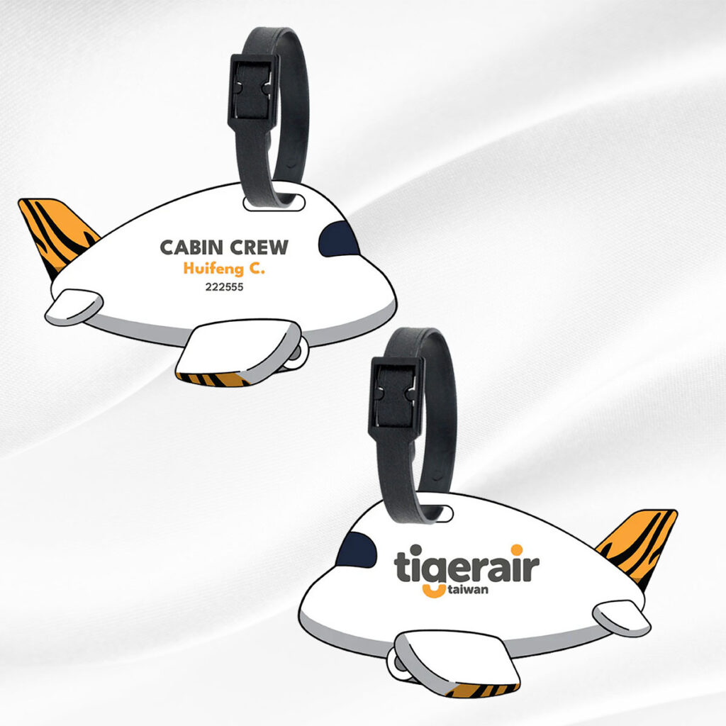 Personalized Luggage Tag for Pilots | Tigerair Taiwan