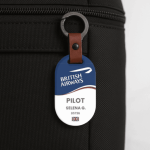 British Airways-BA-luggage-tag