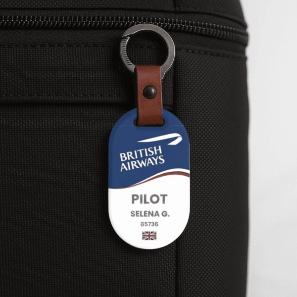 British Airways-BA-luggage-tag