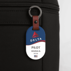 Delta Airlines-DL-luggage-tag