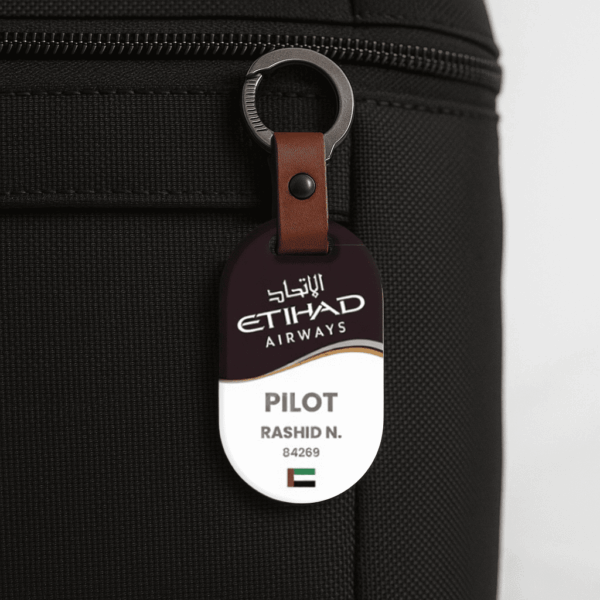 Etihad Airways-EY-luggage-tag