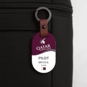 Qatar Airways-QR-luggage-tag