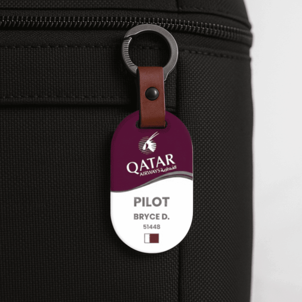 Qatar Airways-QR-luggage-tag