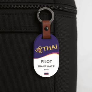 Thai Airways-TG-luggage-tag