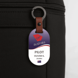 Virgin Australia-VA-luggage-tag