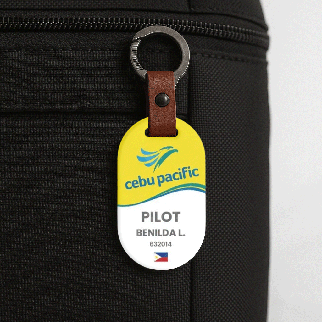 Cebu Pacific 5J luggage tag
