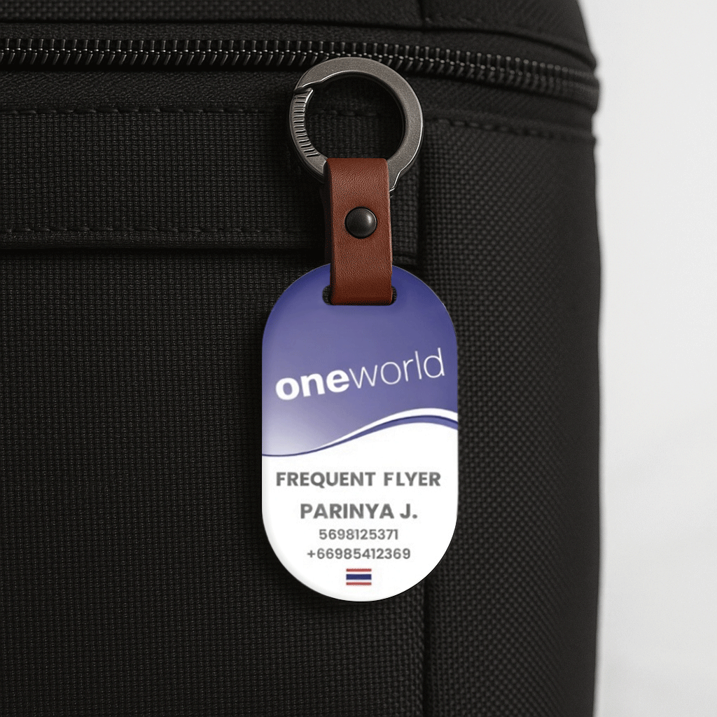 One World � luggage tag