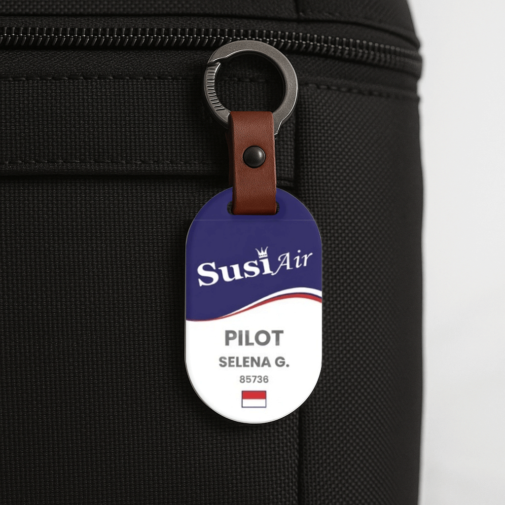 Susi Air SI luggage tag