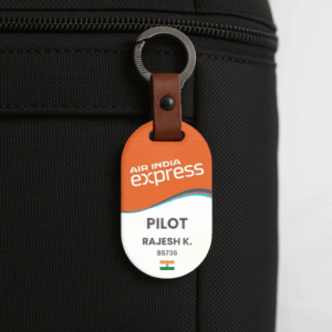 air-india-express-ground-staff-tag--smart-qr-tech