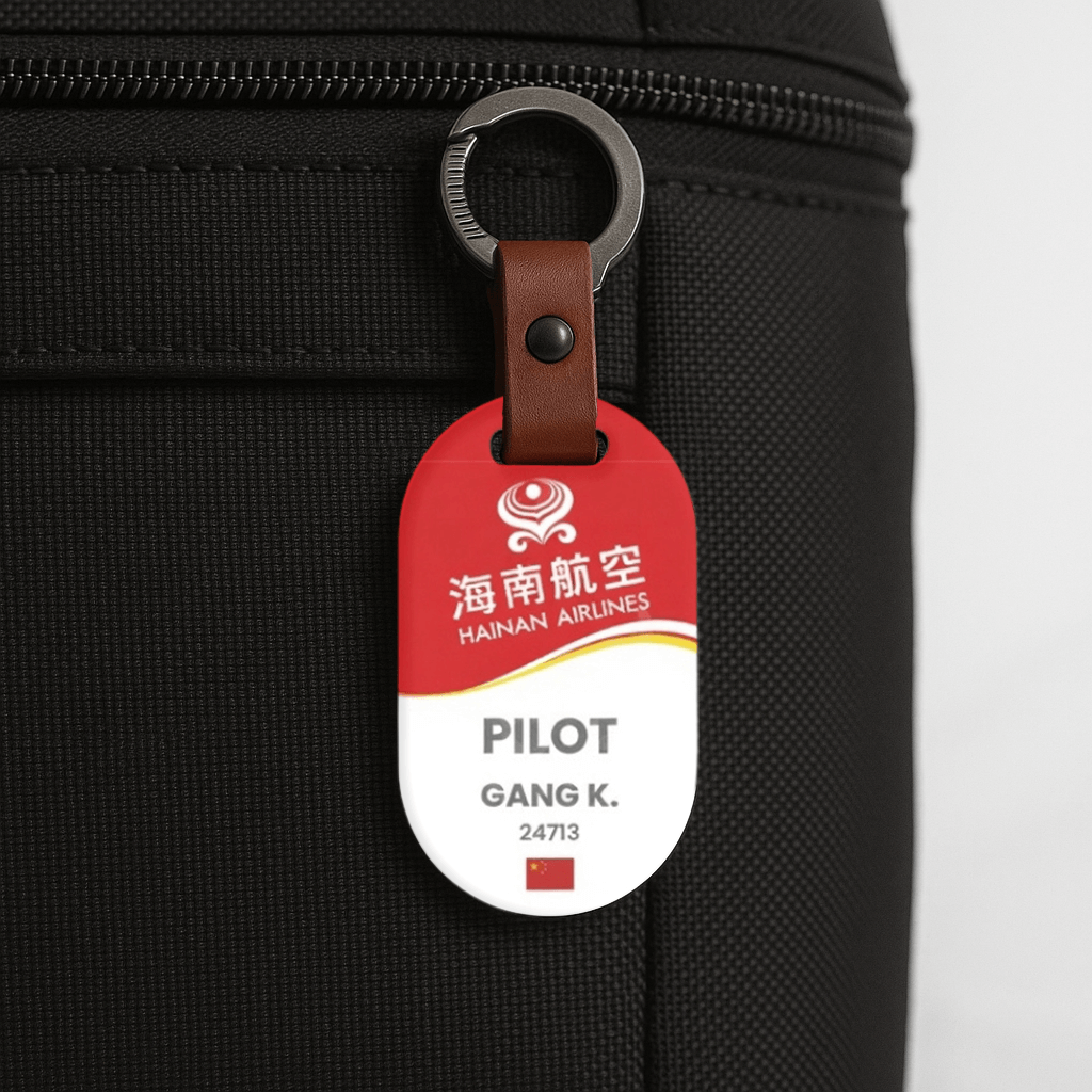 Hainan Airlines Smart Beacon Luggage Tag 1 hainan-airlines-flight-attendant-tag--smart-qr