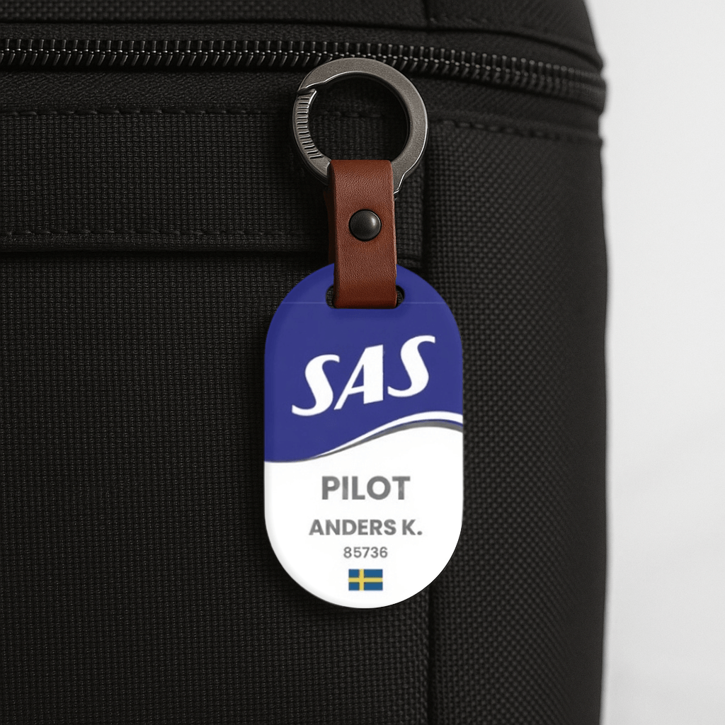 SAS (Scandinavian Airlines) Smart Beacon Luggage Tag 1 sas-aviation-professional-tag--smart-qr-tech