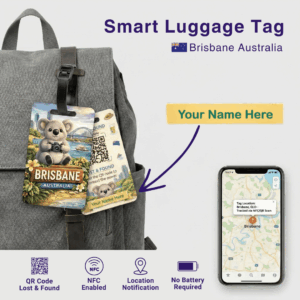 Brisbane Smart Luggage Tag