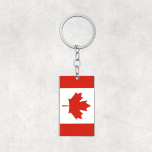 Canada-Modern Flag Keyring