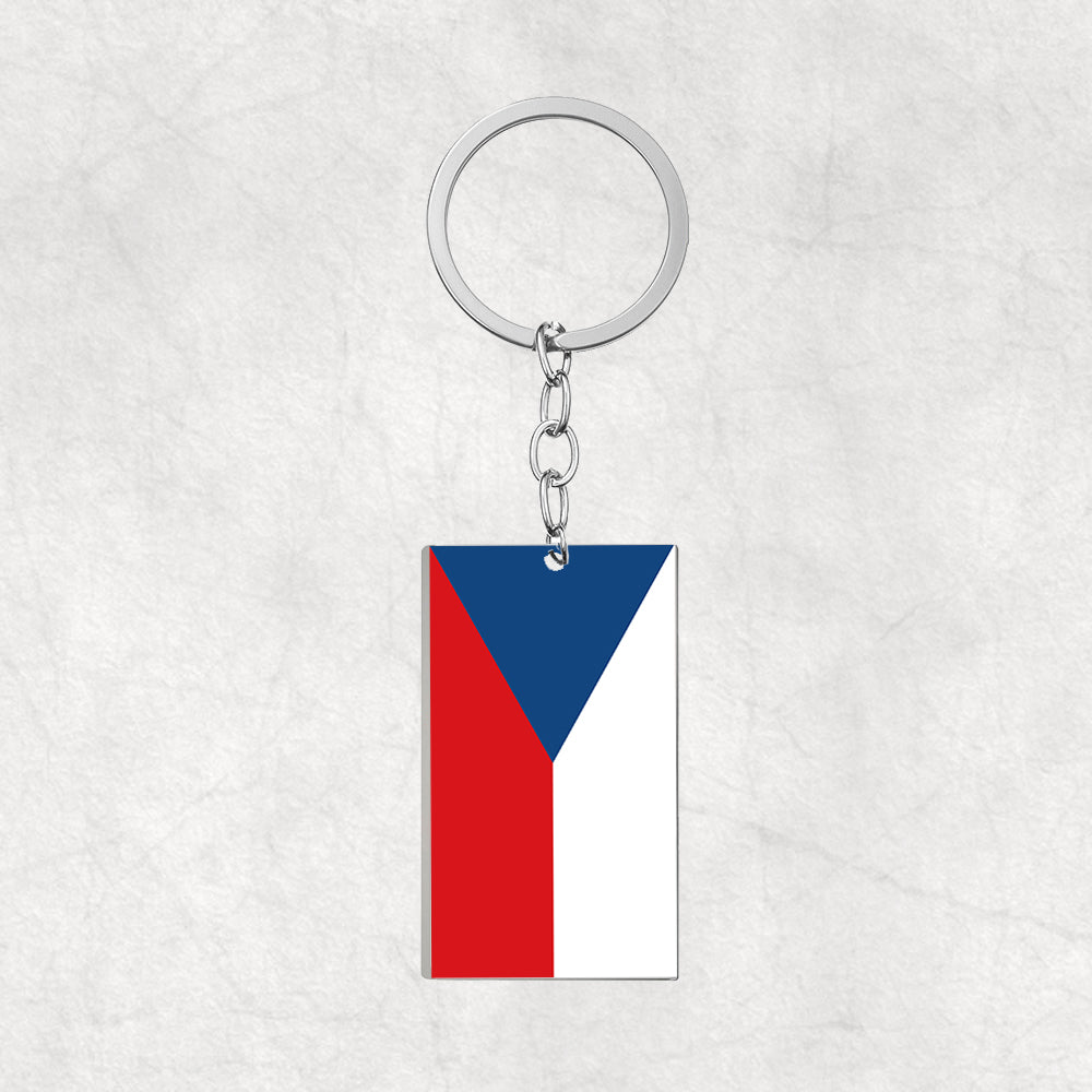 Czech Republic-Journey Memory Keychain
