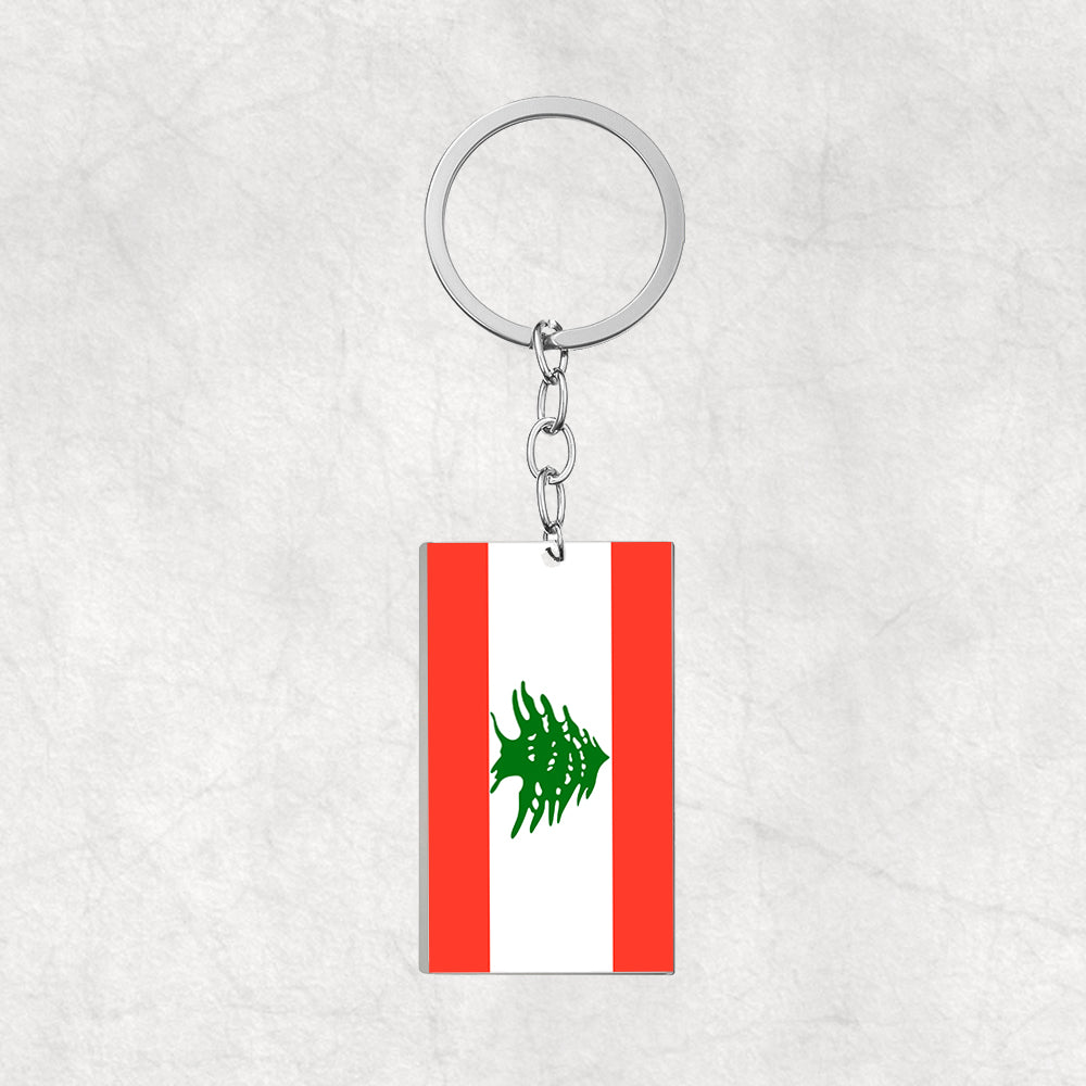 Lebanon-Collectible Flag Keychain