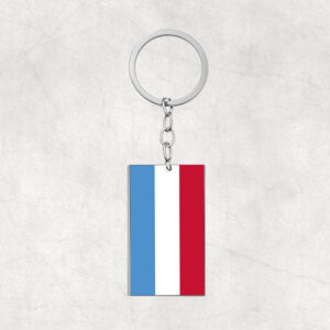 Luxembourg-Backpack Flag Keychain