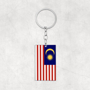 Malaysia-Classic Country Flag Keychain