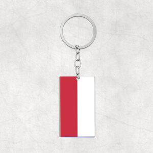 Poland-Country Flag Keyring