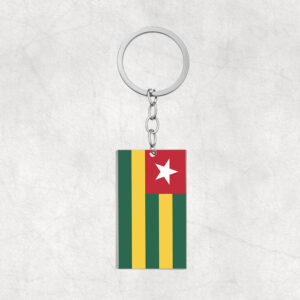 Togo-Flag Keychain for Home Decor Lovers