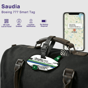 Saudia Boeing 777 Smart Luggage Tag