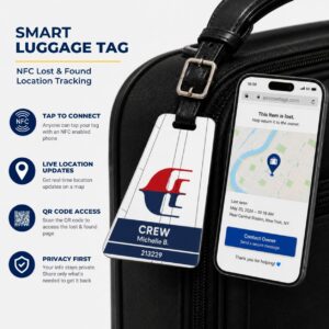 Malaysia Airlines Luggage Tag – Tail Design Smart Tag