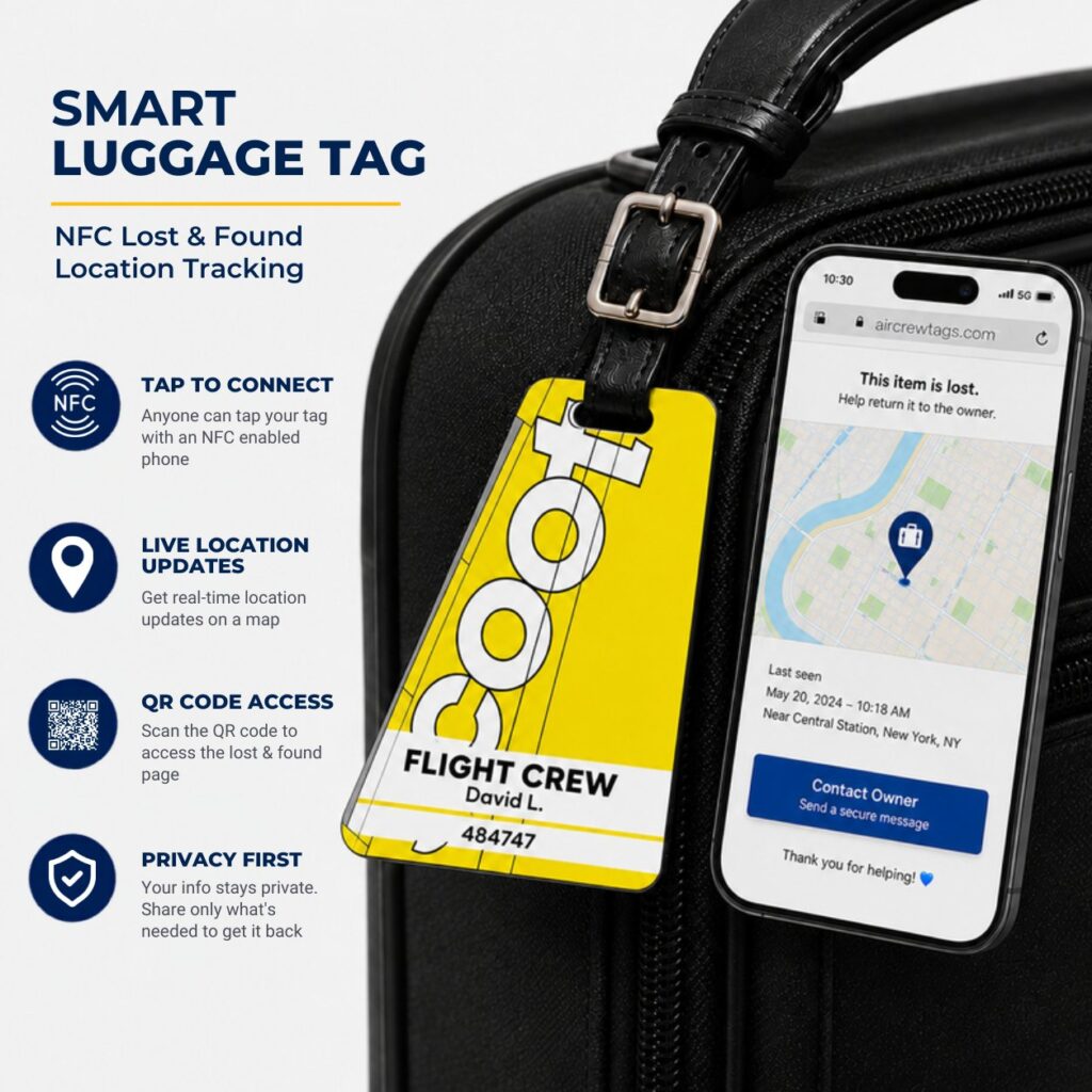Scoot Luggage Tag – Tail Design Smart Tag