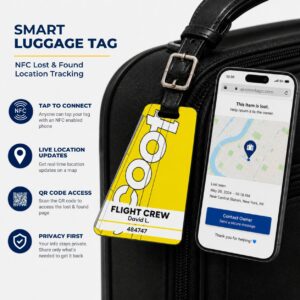 Scoot Luggage Tag – Tail Design Smart Tag