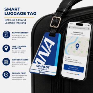 ANA Luggage Tag – Tail Design Smart Tag