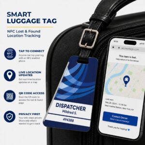 Airbus Luggage Tag – Tail Design Smart Tag